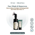 CAVE Face Wash For Brightening + Sunscreen UV Protection