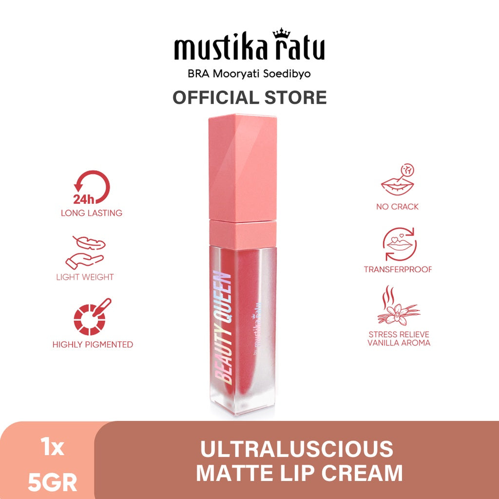 Beauty Queen Ultraluscious Matte Lip Cream Mustika Ratu