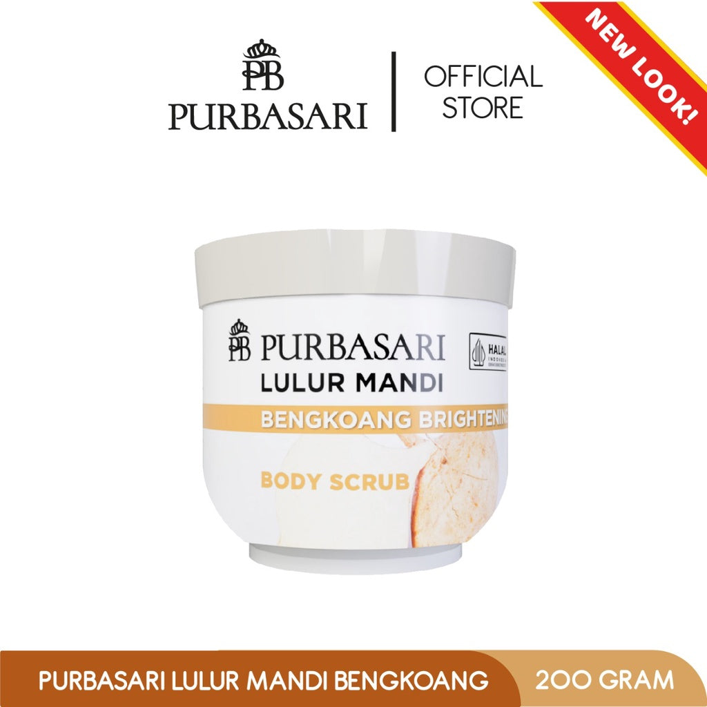 Purbasari Lulur Mandi Bengkoang / Lulur Pemutih Whitening Pencerah / Lulur pelembab kulit / Lulur Badan perontok daki / Menyamarkan flek hitam / Melembabkan / Mencerahkan