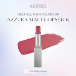 Azzura Lipstick Matte 3g - 8 Warna Menarik