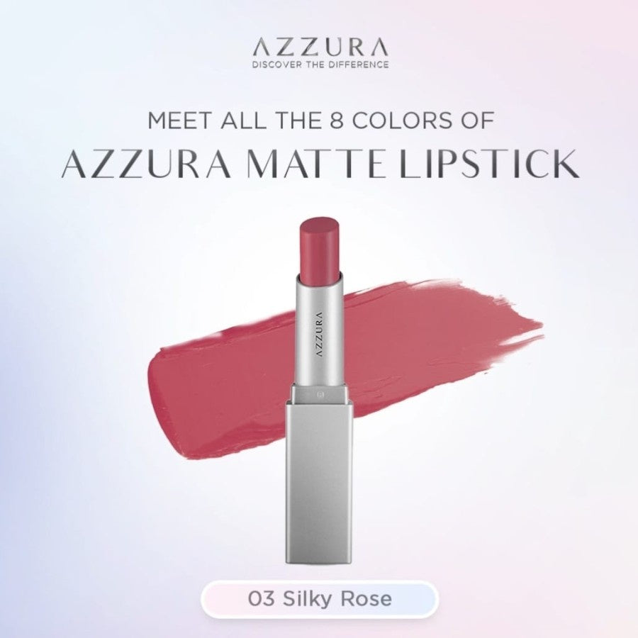 Azzura Lipstick Matte 3g - 8 Warna Menarik