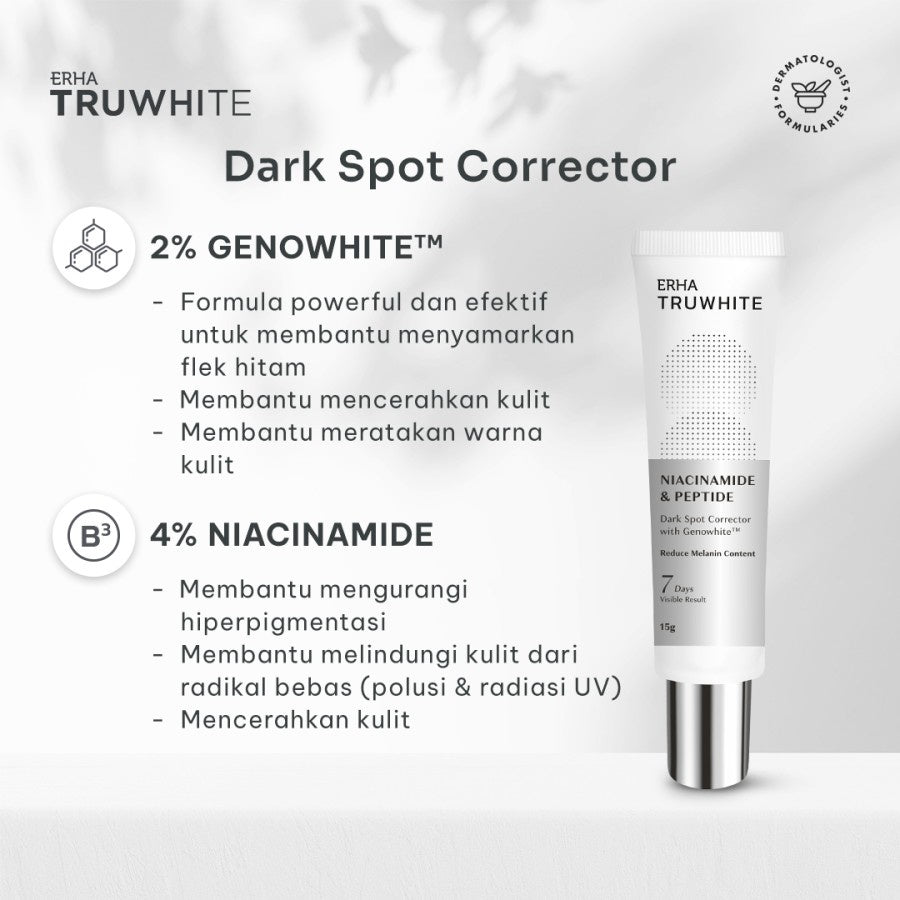 TRUWHITE Brightening & Dark Spot Removal Set (4pcs)- Rangkaian Pencerah Wajah