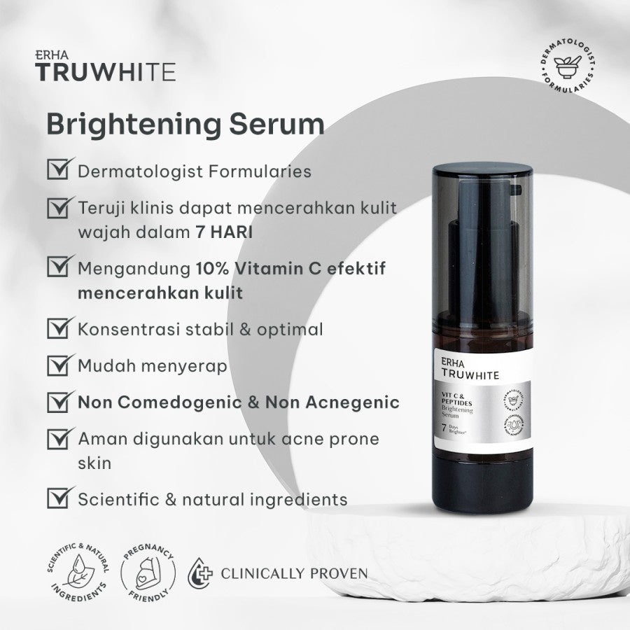 TRUWHITE Brightening & Dark Spot Removal Set (4pcs)- Rangkaian Pencerah Wajah