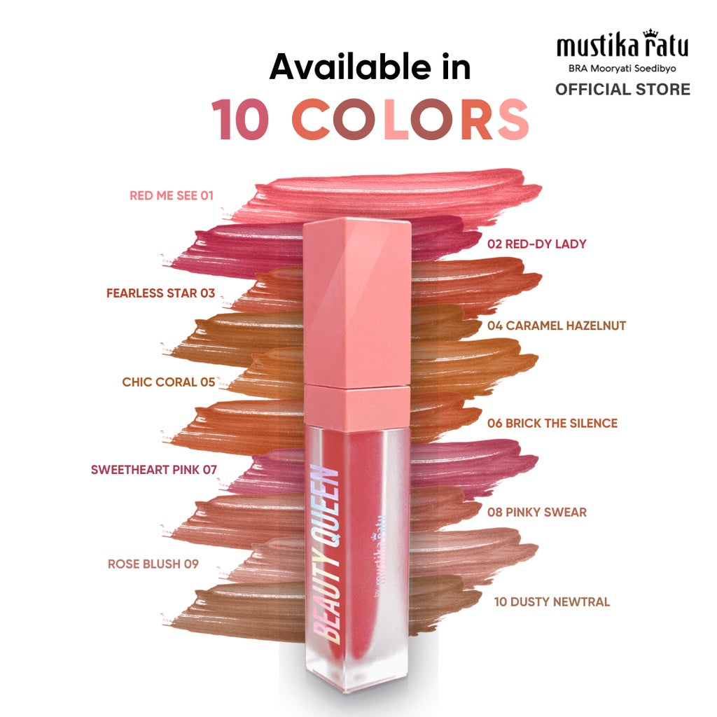 Beauty Queen Ultraluscious Matte Lip Cream Mustika Ratu