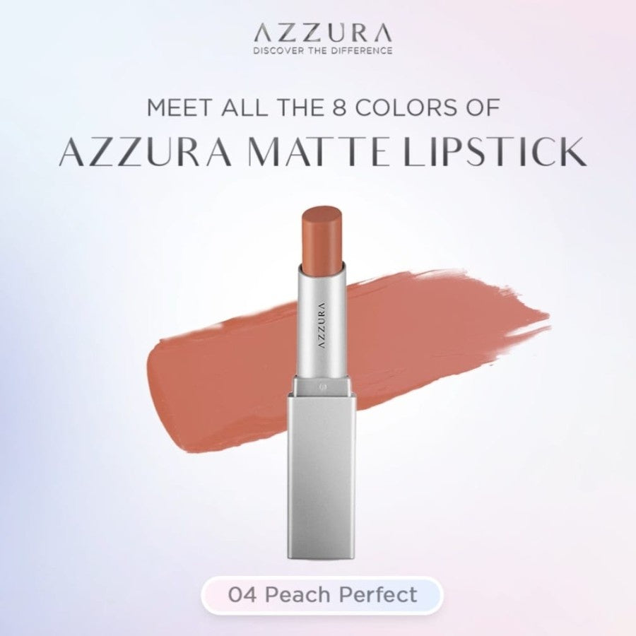 Azzura Lipstick Matte 3g - 8 Warna Menarik