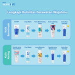 ERHA Acneact Triple Clay Blackhead Exfoliating Mask - Masker Wajah dan Komedo | AHA | BHA