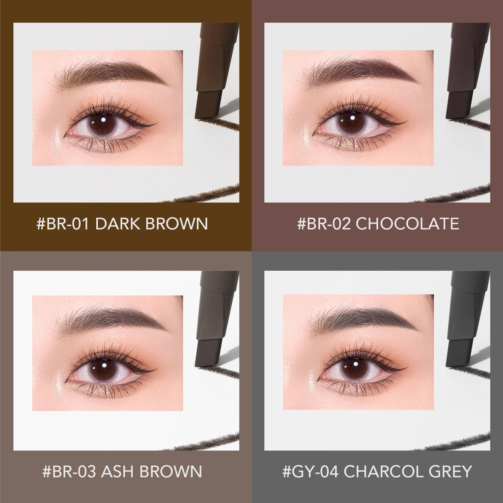 YOU Teardrop Brow Definer Pensil Alis Waterproof Pigmented Tahan Lama Makeup Mata