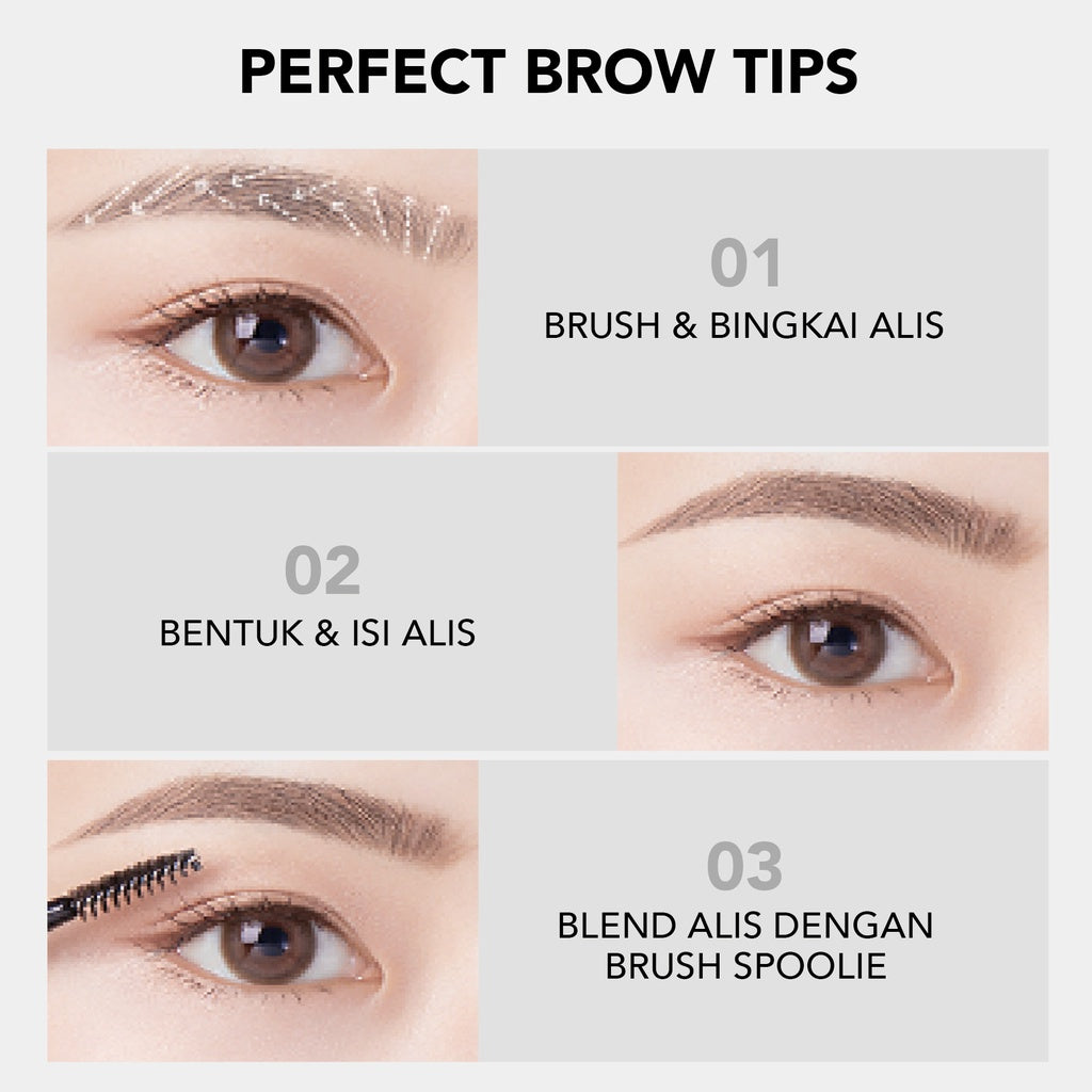 YOU Teardrop Brow Definer Pensil Alis Waterproof Pigmented Tahan Lama Makeup Mata