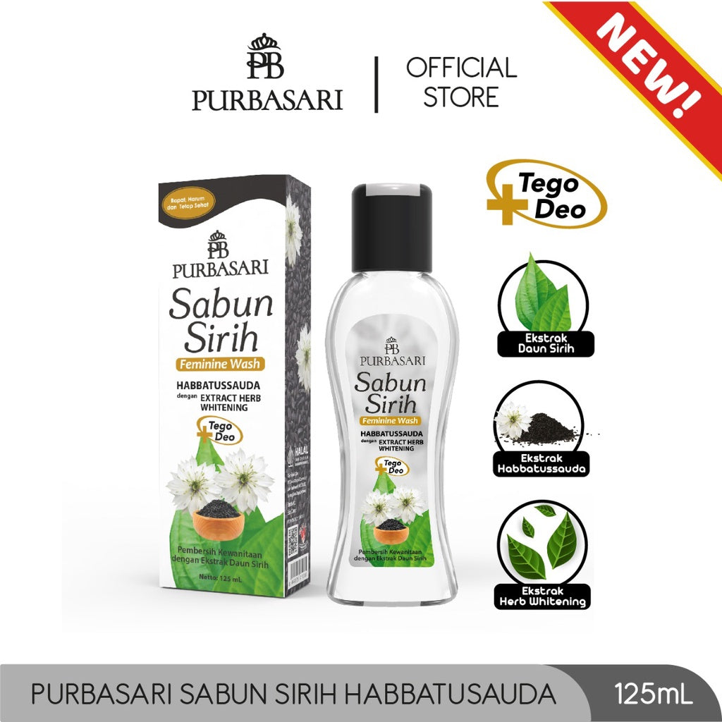 Purbasari Sabun sirih Habbatussauda / Perawatan Kewanitaan / Pembersih Miss V