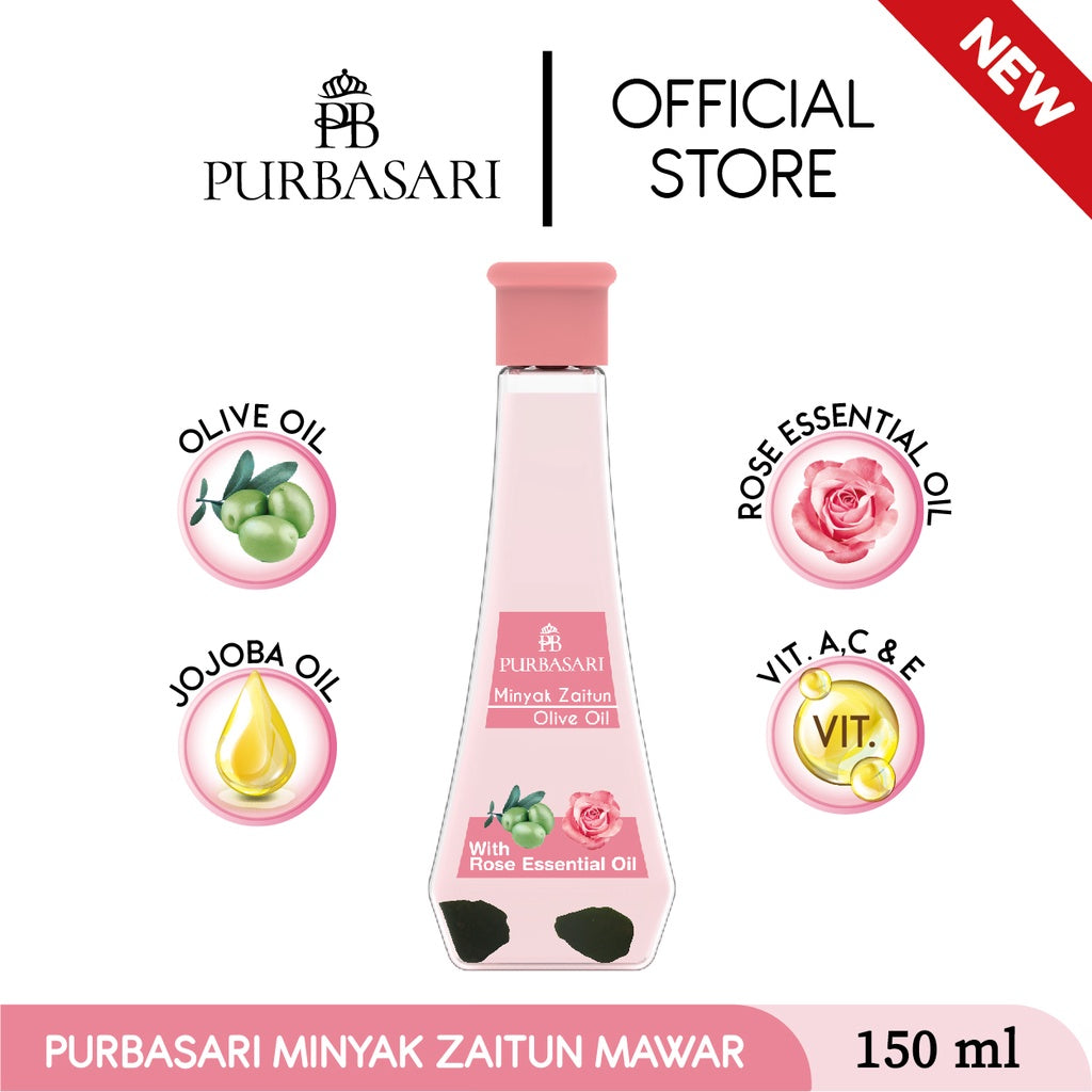 Purbasari Minyak Zaitun Mawar