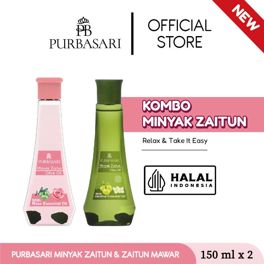 Purbasari Minyak Zaitun Mawar