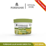 Purbasari Lulur Mandi Green Tea 100 gram / Lulur Pemutih Whitening Pencerah / Lulur pelembab kulit / Lulur Badan perontok daki / Menyamarkan flek hitam / Melembabkan / Mencerahkan