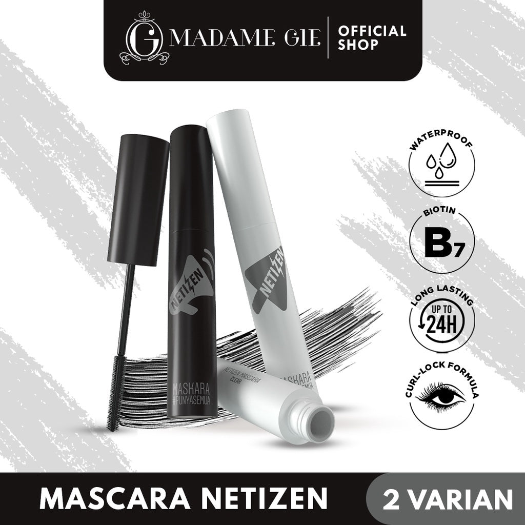 [FLASH SALE] Madame Gie Mascara Netizen - Make Up Maskara Tahan Air