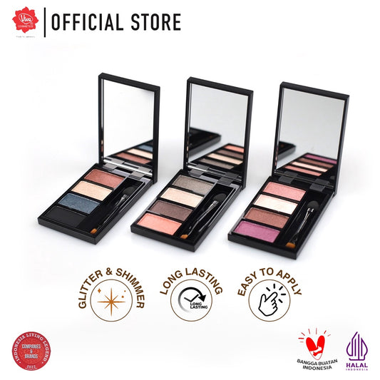 Viva Queen Perfect Lustre Eye Shadow (tersedia 3 varian kombinasi warna)