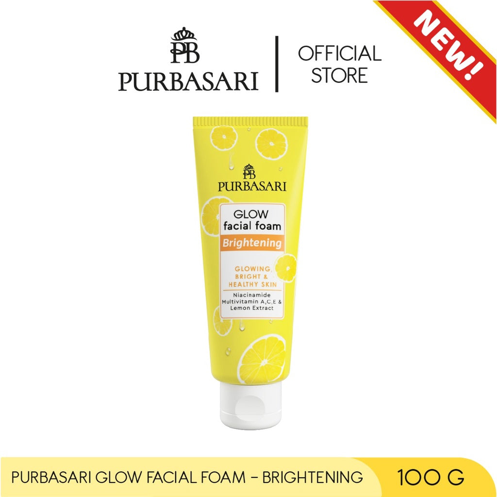 Purbasari Glow Facial Foam - Brightening