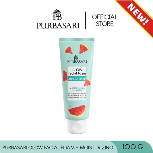 Purbasari Glow Facial Foam - Moisturizing