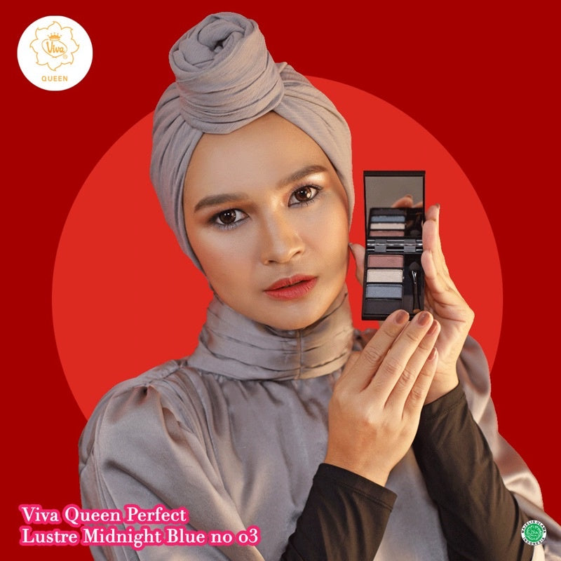 Viva Queen Perfect Lustre Eye Shadow (tersedia 3 varian kombinasi warna)