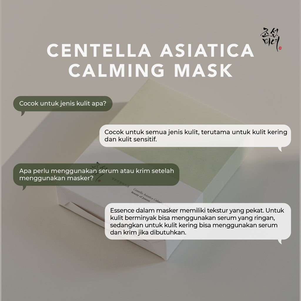 Beauty of Joseon Centella Asiatica Calming Mask
