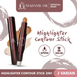 [READY STOCK] Madame Gie Halographic 2-in-1 Highlighter & Contour Stick