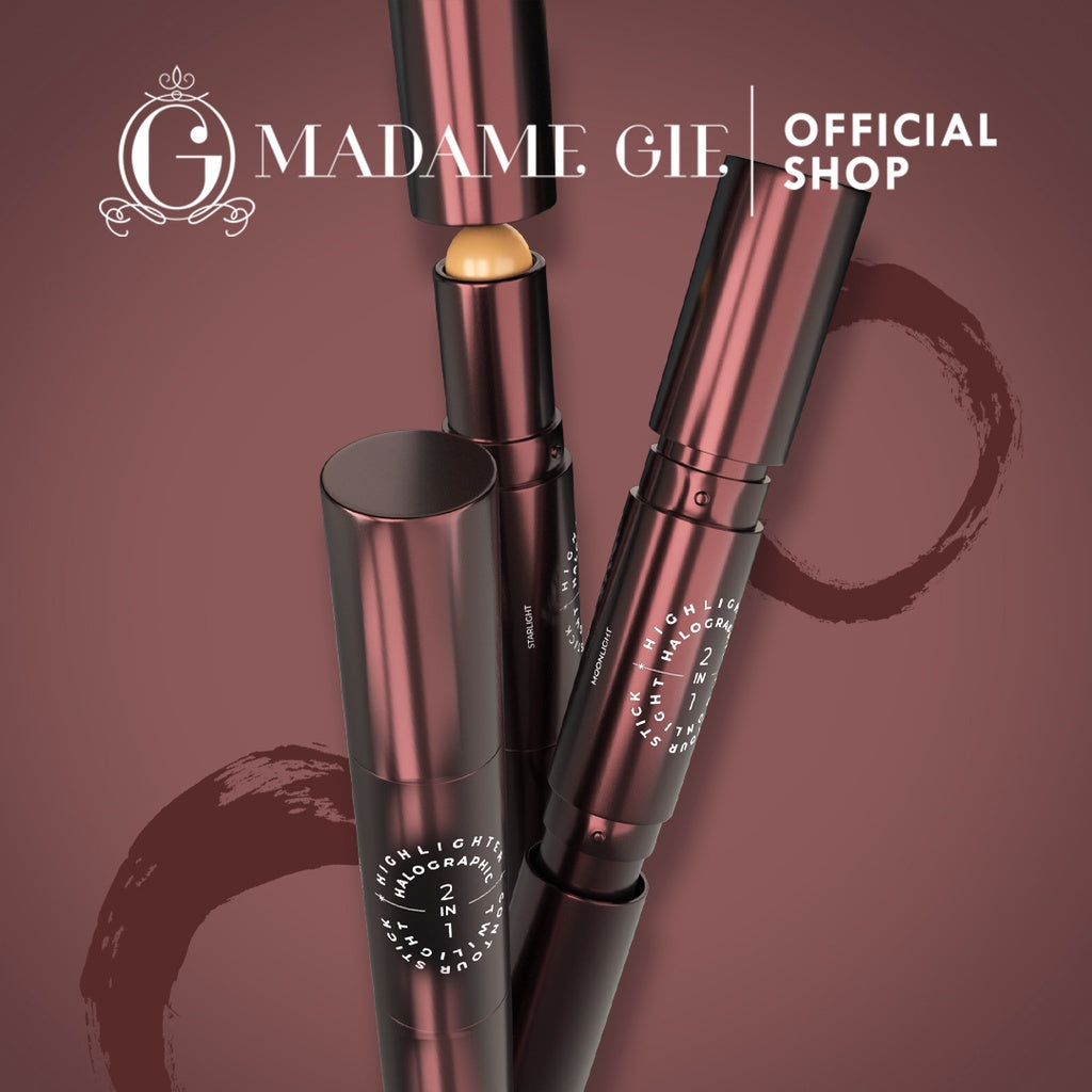 [READY STOCK] Madame Gie Halographic 2-in-1 Highlighter & Contour Stick