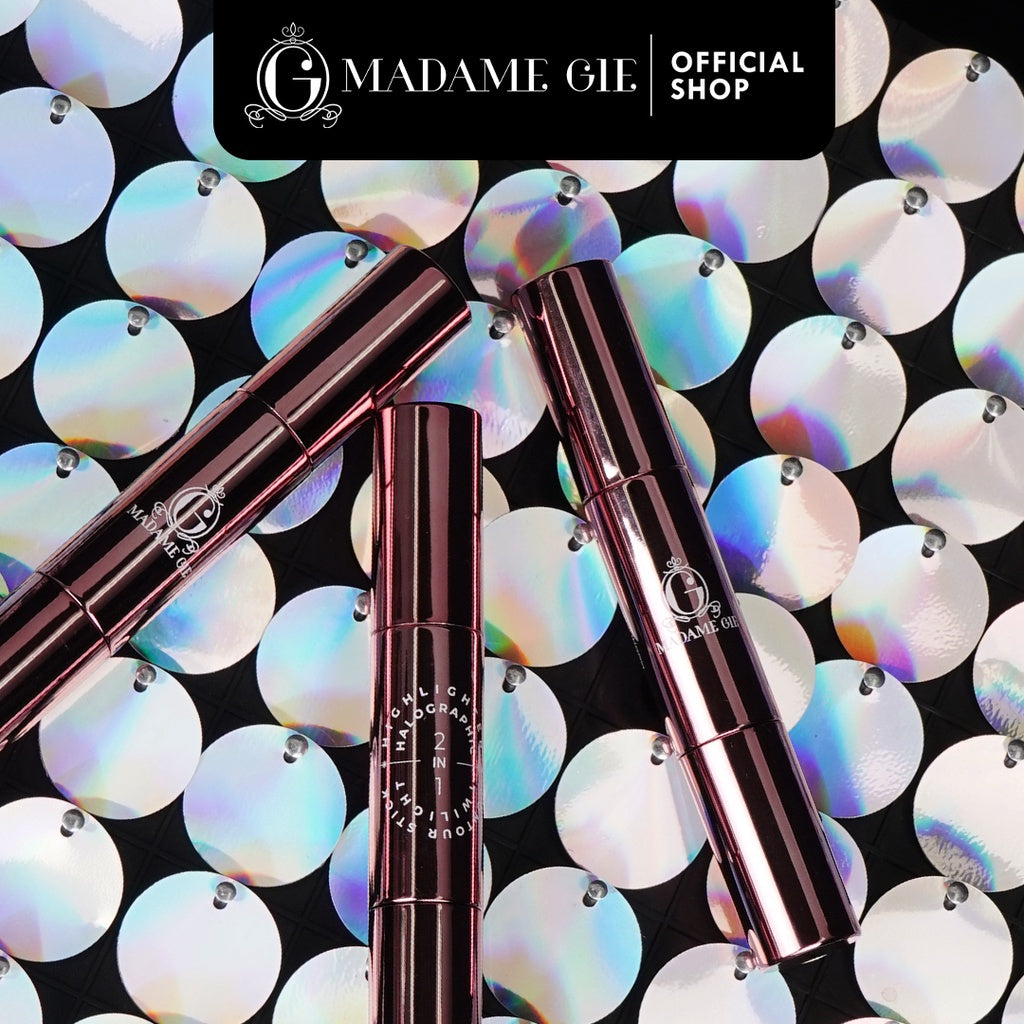 [READY STOCK] Madame Gie Halographic 2-in-1 Highlighter & Contour Stick