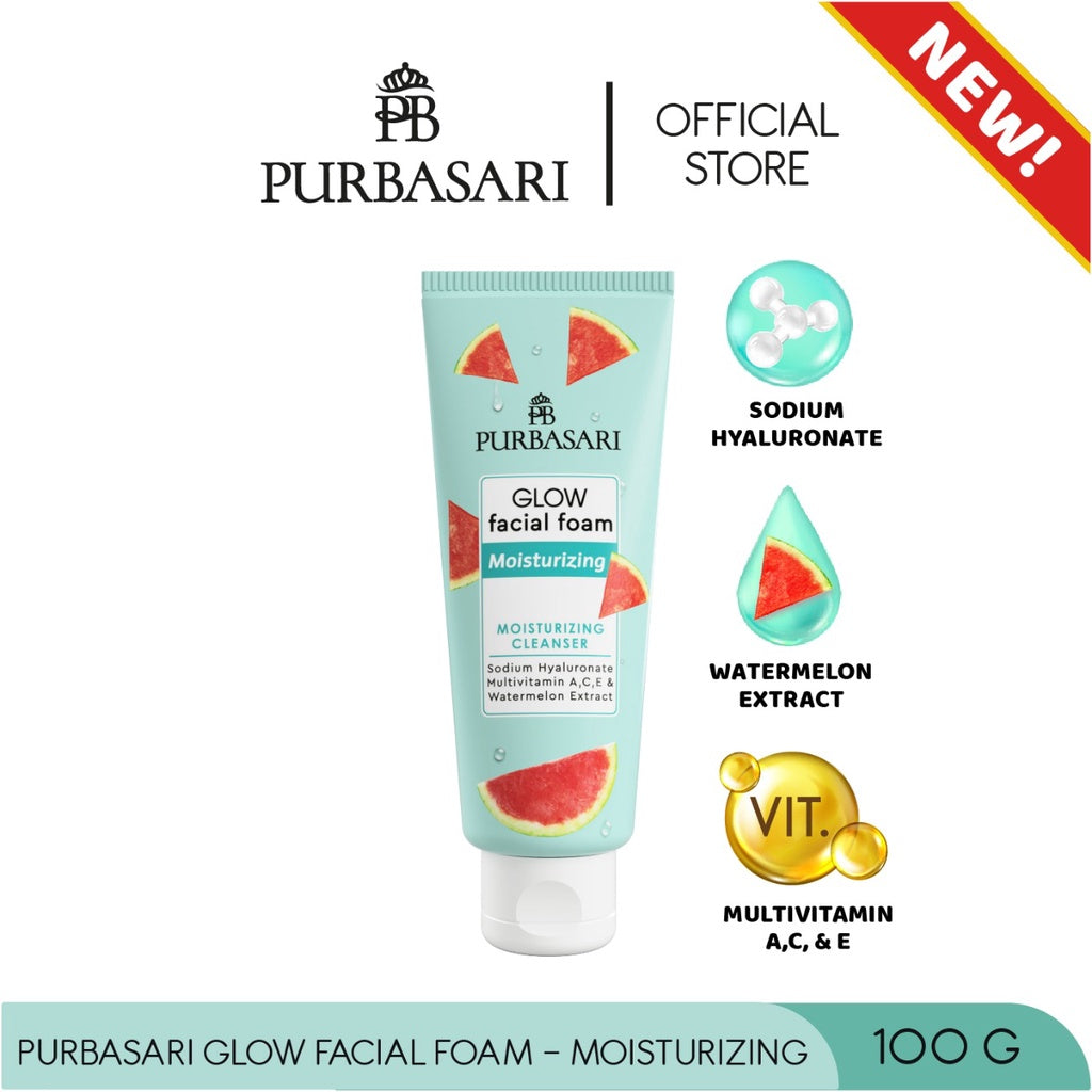 Purbasari Glow Facial Foam - Moisturizing