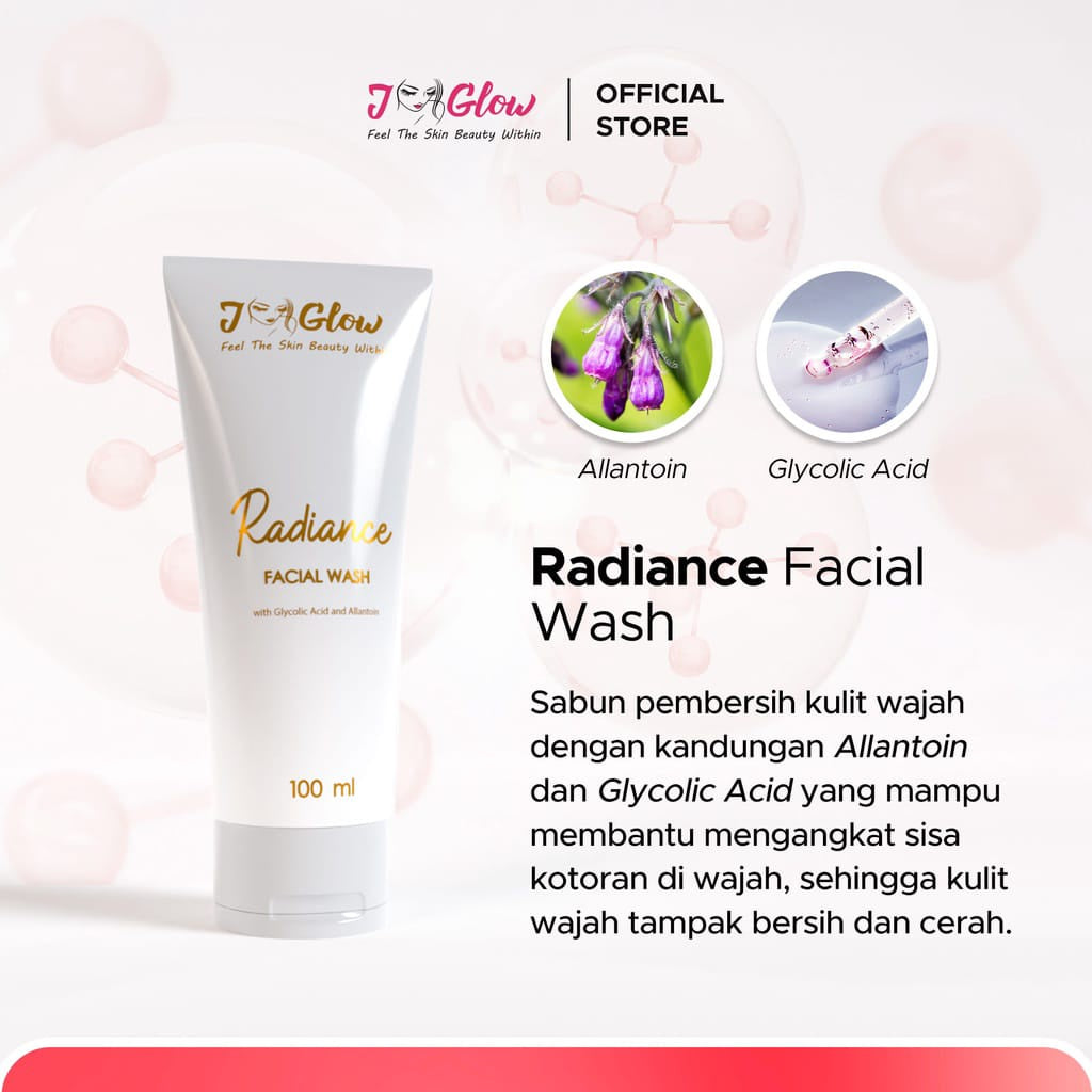 Jglow Skincare Paket Super Radiance Whitening Cream normal skin Skin glowing BPOM Halal Original