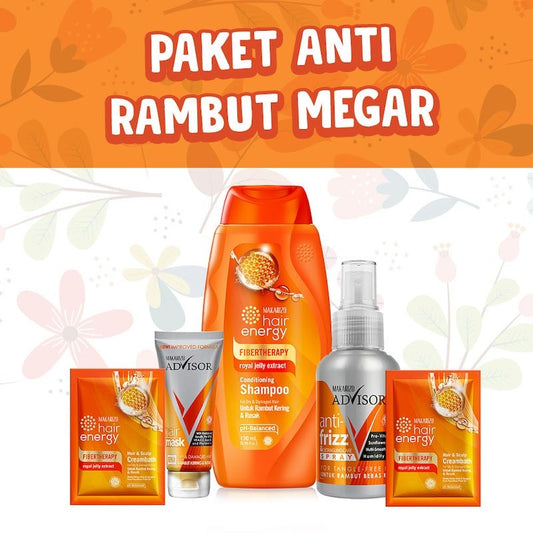Makarizo Paket Rambut Anti Ngembang Megar