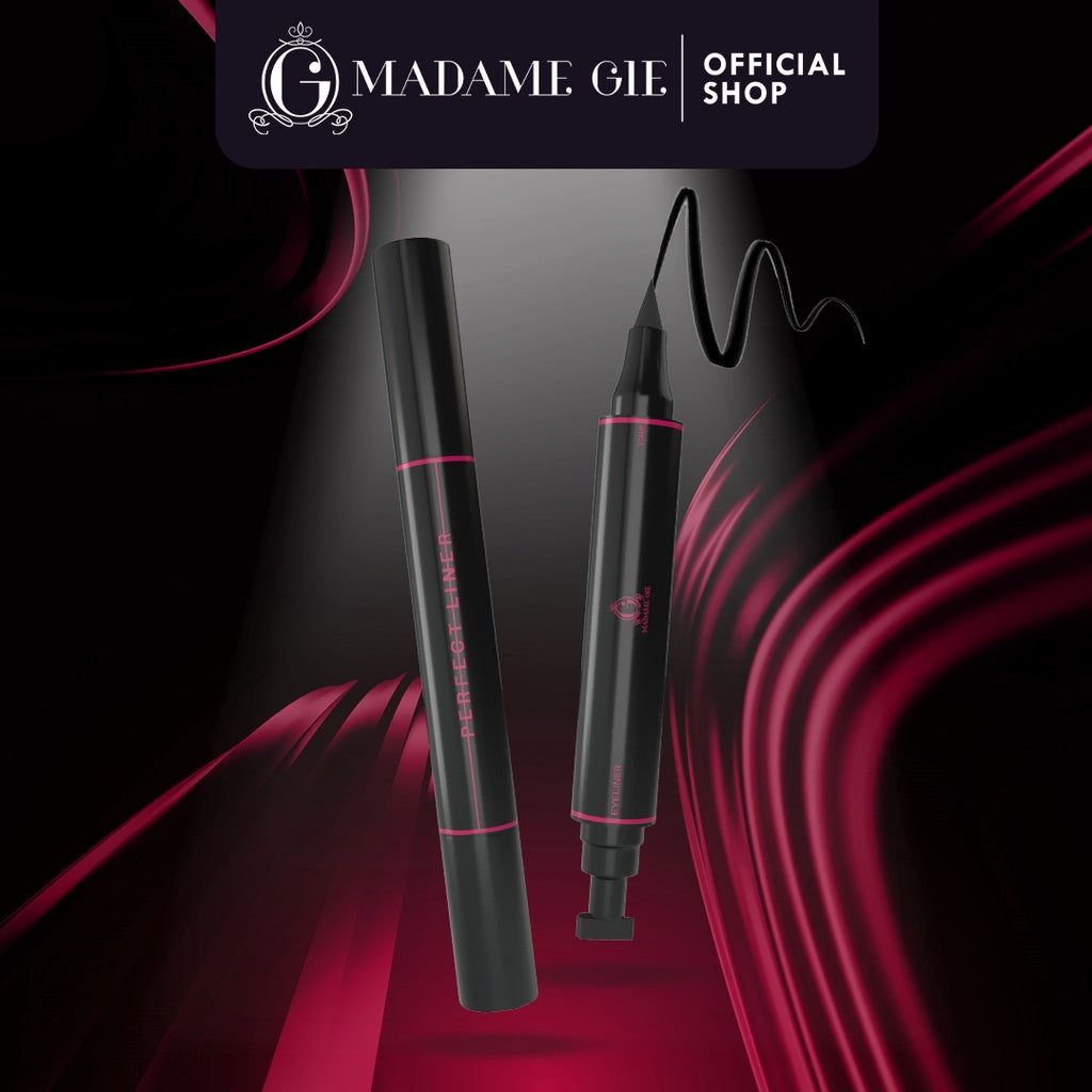 Madame Gie Perfect Liner - Eyeliner Black Two In One
