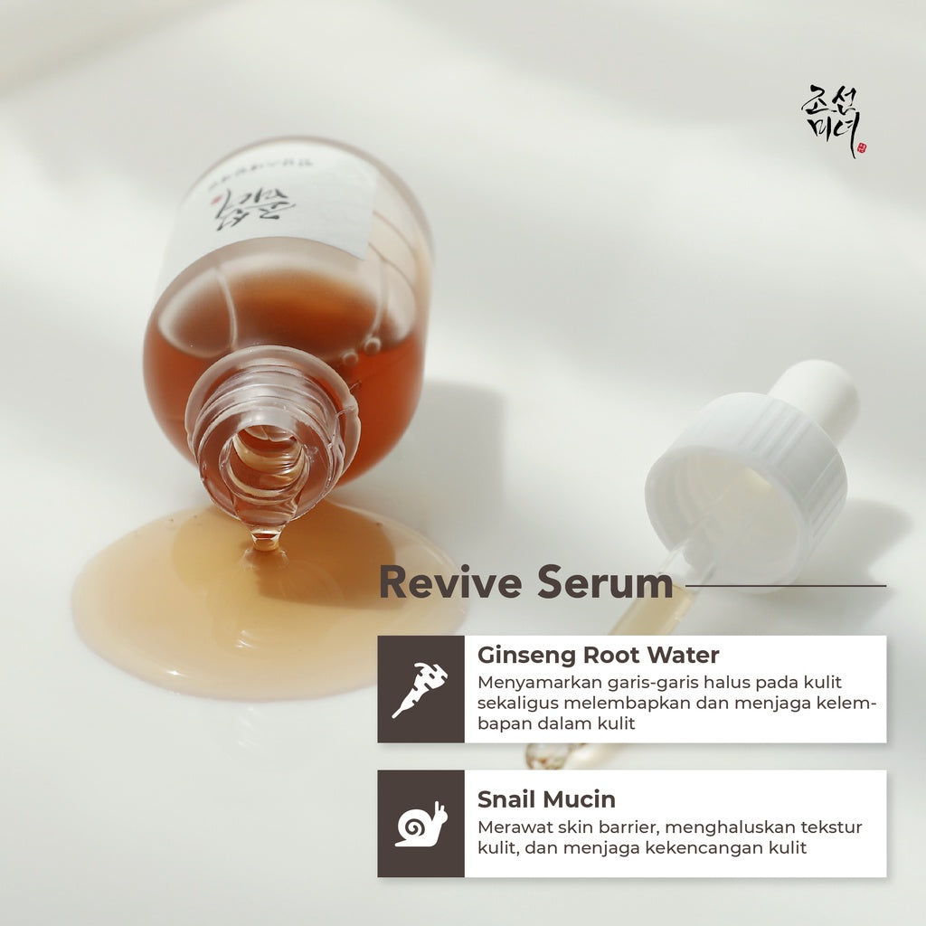 Beauty of Joseon Revive Serum : Ginseng + Snail Mucin 30ml