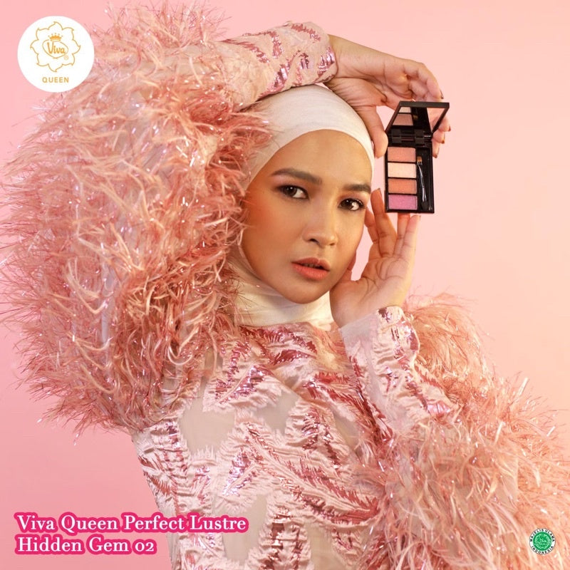 Viva Queen Perfect Lustre Eye Shadow (tersedia 3 varian kombinasi warna)