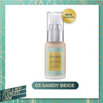 WARDAH Exclusive Liquid Foundation - Foundation Matte Yang Tahan Lama Hingga 8 Jam - Alas Bedak dengan SPF 30 - Hasil Akhir Flawless dan Smooth Matte - Makeup