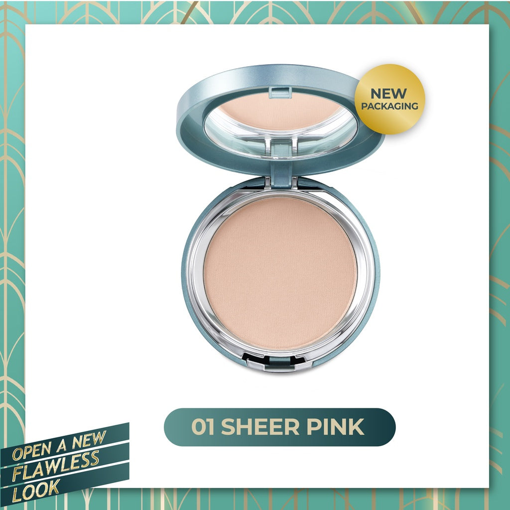 WARDAH Exclusive Two Way Cake - Bedak Dengan Tingkat Coverage Tinggi Yang Halus dan Tahan Lama - Long Lasting - Dilengkapi SPF 15 PA Hasil Akhir Natural Flawless-Makeup - Cocok Dipakai dengan Cushion