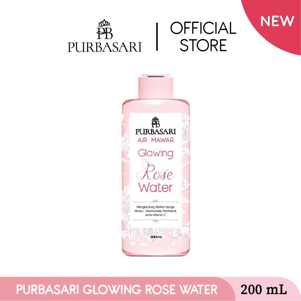 Purbasari Glowing Rose Water