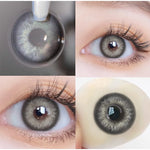 Eyeshare Black Softlens 14.5mm Big Eyes Natural Korea New Softlens Lensa Warna Soflen
