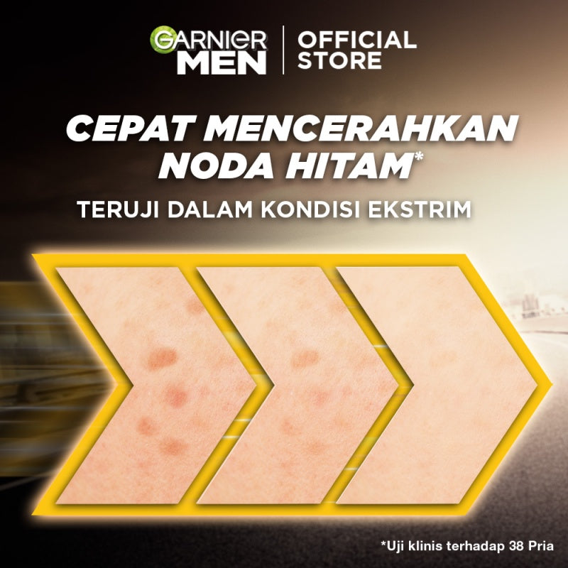 Garnier Men Turbo Bright Spot-Proof Serum SPF50+ Skin Care - 40ml |Brightening/Moisturizing/Sun Protection