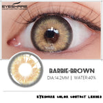 Eyeshare Barbie Softlens Gray Soft 14.2mm Color Contact Lens Yearly Use Big Eye Soflen