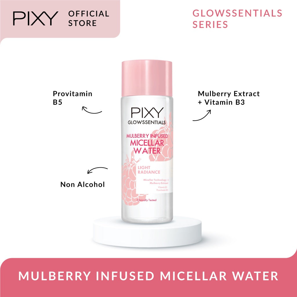 PIXY Glowssentials Mulberry Infused Micellar Water Twin Pack
