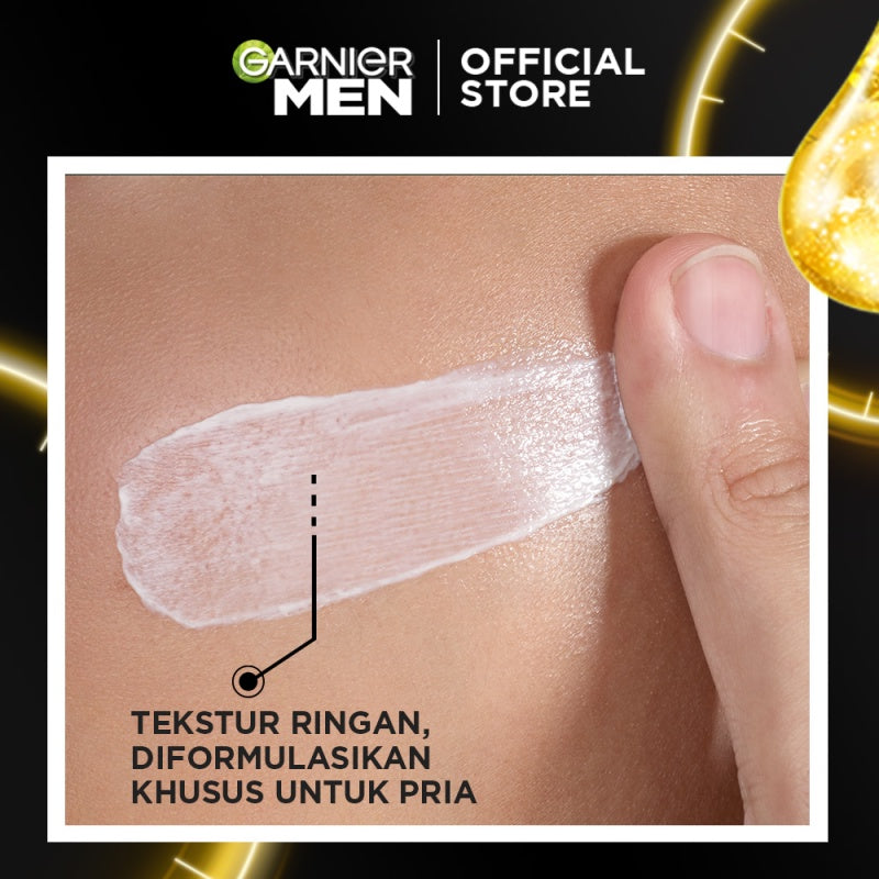 Garnier Men Turbo Bright Spot-Proof Serum SPF50+ Skin Care - 40ml |Brightening/Moisturizing/Sun Protection