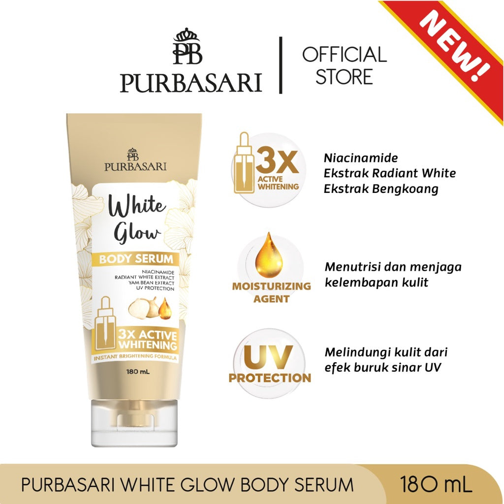 Purbasari White Glow Body Serum / Body Serum Viral