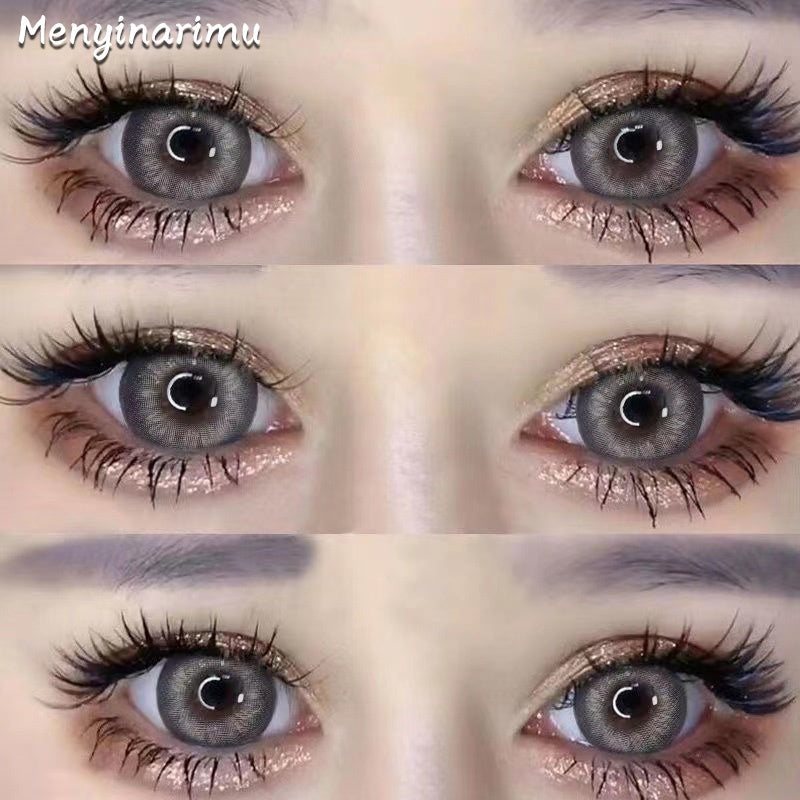 Eyeshare Barbie Softlens Gray Soft 14.2mm Color Contact Lens Yearly Use Big Eye Soflen