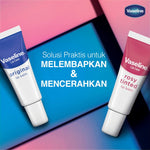 [Twinpack] Vaseline Lip Care ROSY Tinted Lip Balm Tube 10gr (2 pcs) - Pelembab Bibir