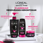 L'Oreal Paris Fall Resist 3x Anti-Hairfall Shampoo Scalp Hair Care - dengan Arginine Protein - Rambut Rontok Berkurang hingga 5X 400ml Rambut Rontok dan Rapuh Hairfall Hair loss Shampoo Sampo