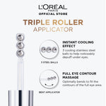 L'Oreal Paris Glycolic Bright Dark Circle Eye Serum + Glycolic Bright Glowing Night Cream Skincare Kit (Menyamarkan Mata Panda dengan 3% Bahan Aktif - Glycolic + Niacinamide + Vit CG)