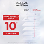 L'Oreal Paris Revitalift Crystal Micro-Essence Serum Water Skincare 130ML - Mencerahkan da Mengencangkan Kulit  Kulit kusam, Garis halus, Kerutan wajah, skin barrier   Anti aging skincare, brightening serum, anti aging serum