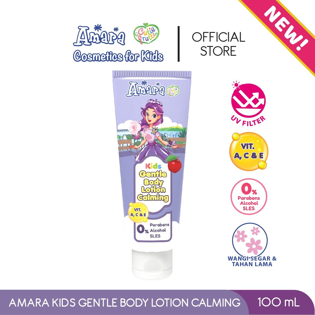 Amara Kids Gentle Body Lotion 100ml / Body Lotion Anak BPOM