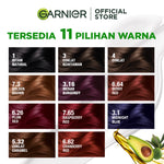 Garnier Color Naturals Creme Riche 5.32 coklat Caramel Big Kit - 105ml