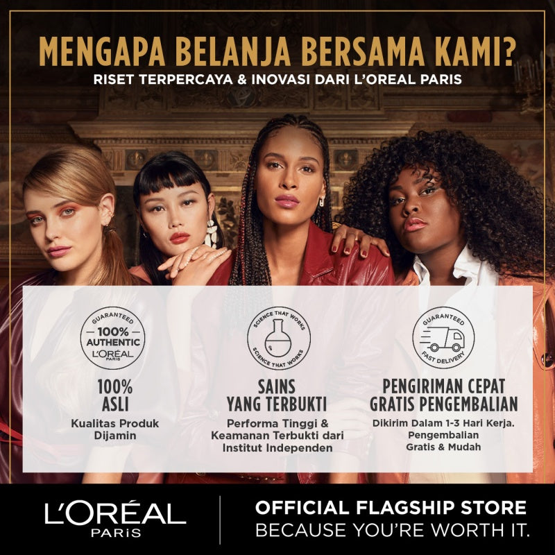 L'Oreal Paris Revitalift Triple Action Night Cream Skin Care - 50ml (Krim Malam Untuk Kulit Cerah Tampak Muda)