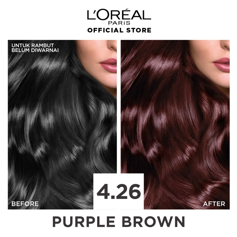 L'Oreal Paris Excellence Creme Triple Care Hair Color #4.26