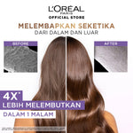 (PAKET HEMAT ISI 2) L’Oreal Paris ELSEVE Hyaluron Moisture Shampoo - 280 ml (Hyaluronic Acid 72 Jam Mengunci Hidrasi Rambut)